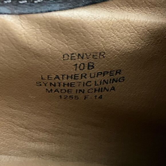 Lauren Ralph Lauren Leather Denver Wedge Bootie Y2K Brown 10 main image 5